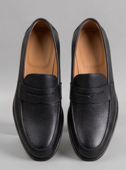 Manchester Penny Loafer – Black