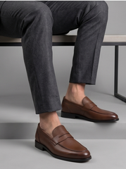Manchester Penny Loafer – Brown