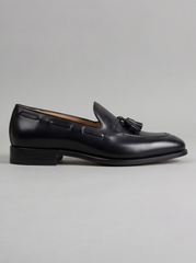 Black Tassel Loafer