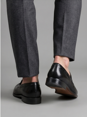 Black Tassel Loafer