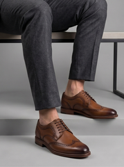 Full Brogue Wingtip Brown
