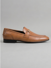 Tan Horsebit Loafer
