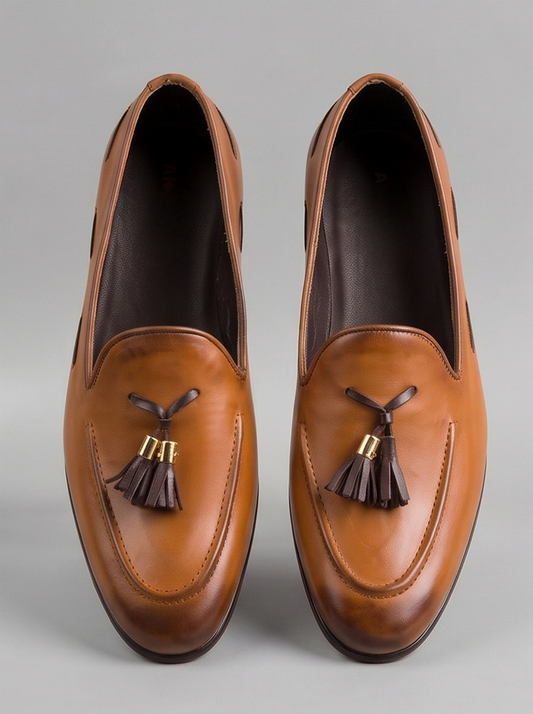Bristol Buckle Loafer – Brown