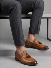 Bristol Buckle Loafer – Brown
