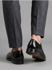 Black Cap-Toe Oxford