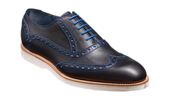 Avenger - Navy / Electric Blue Calf