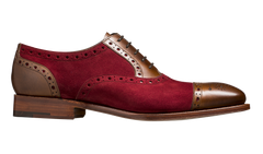 Dover - Burgundy Suede / Walnut Calf