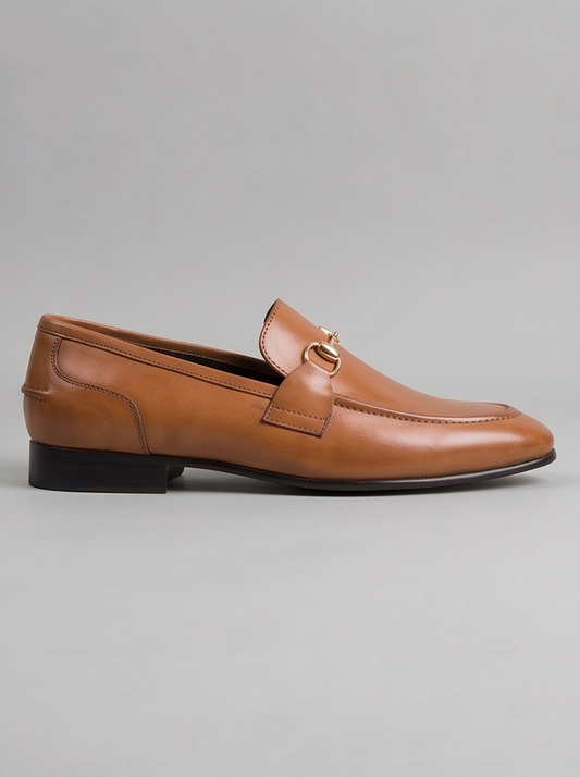 Bristol Buckle Loafer – Brown
