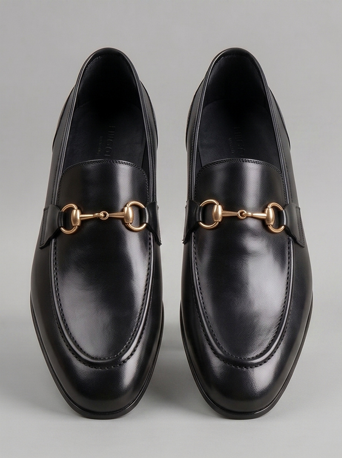 Bristol Buckle Loafer – Black