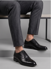 Birmingham Brogue Shoe – Black