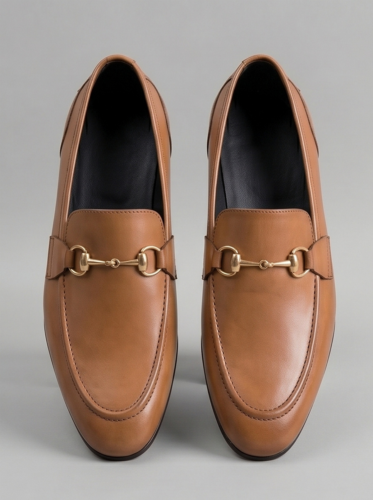 Tan Horsebit Loafer