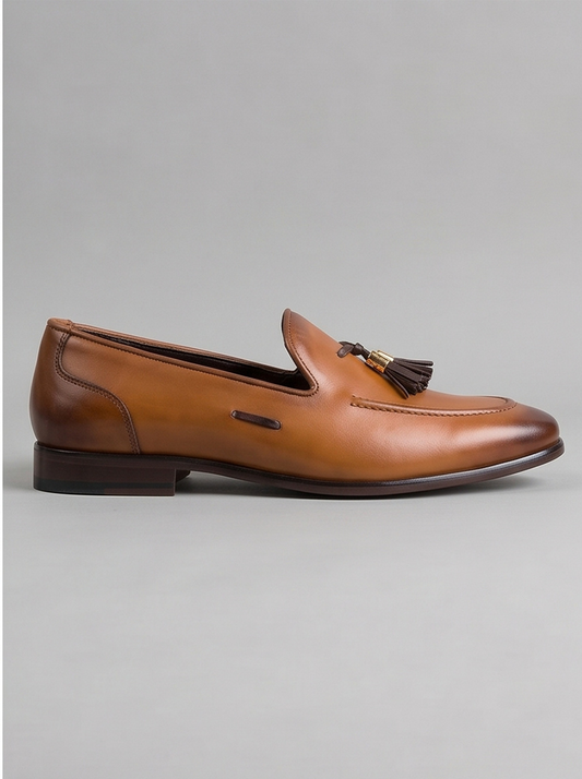 Bristol Buckle Loafer – Brown