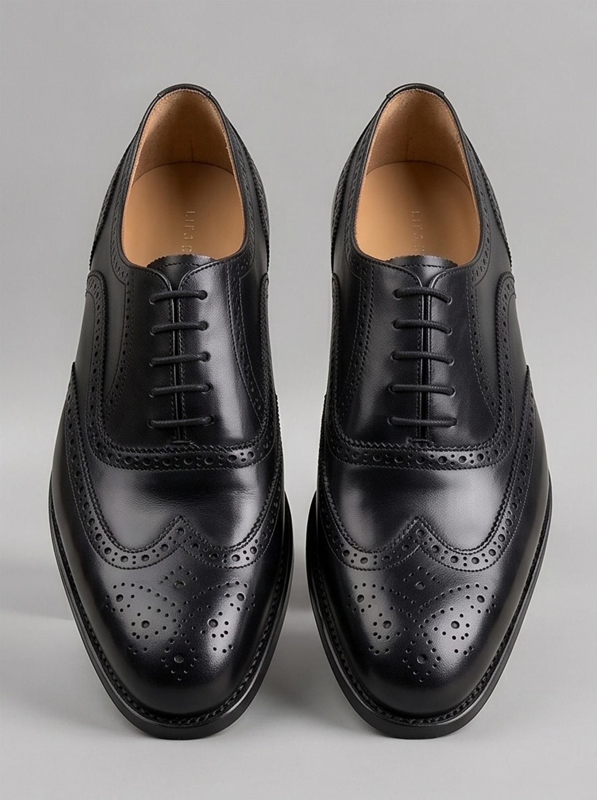 Tan Wingtip Derby Brogue