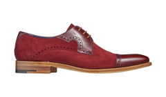 Ashton - Burgundy Suede / Cherry Calf