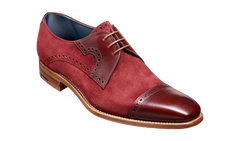 Ashton - Burgundy Suede / Cherry Calf
