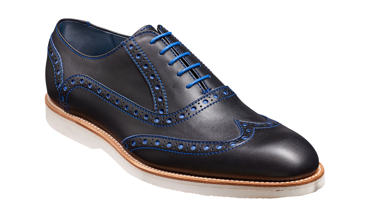 Avenger - Navy / Electric Blue Calf