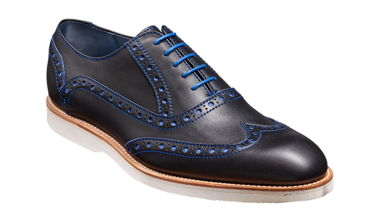 Avenger - Navy / Electric Blue Calf