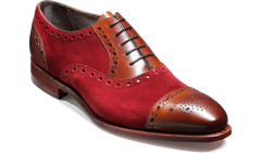 Dover - Burgundy Suede / Walnut Calf
