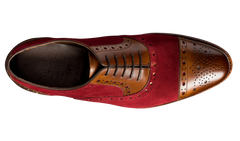 Dover - Burgundy Suede / Walnut Calf